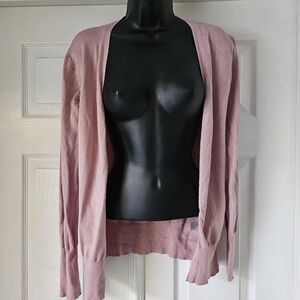 Pink coquette knit type cardiganSize medium